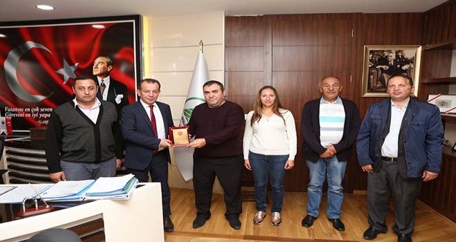 Şehit Aileleri ve Gaziler Derneği’nden Başkan Özcan’a teşekkür