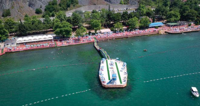 Sevgi ve Barış plajlarından Bolu halkına teşekkür