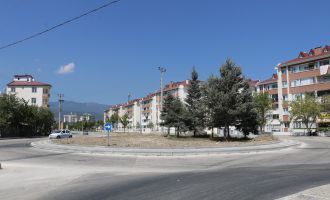500 Evler Sitesi önüne dönel kavşak