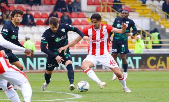 9 kişiyle bu kadar; Beypiliç Boluspor: 1 - Bursaspor: 1