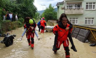 AFAD, Batı Karadeniz’de meydana gelen aşırı yağışlardaki son durumu açıkladı