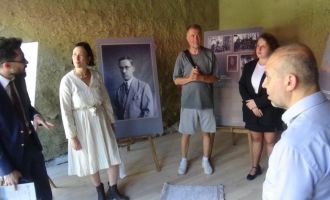Avrupa Miras Gönüllüleri Mudurnu'da ilk projelerini tamamladı: Gönüllülere plaket verildi