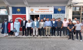 BAŞKAN GÜNER KIBRISCIKLILARLA BULUŞTU