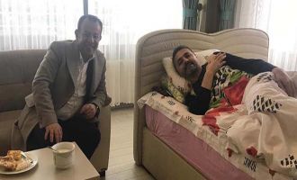 Başkan Özcan Doğanay’ı ziyaret etti 