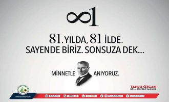 Başkan Özcan’ın 10 Kasım Mesajı 