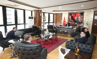 BGC’DEN BAŞKAN ÖZCAN’A ZİYARET