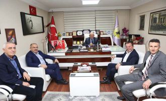 BOLU BELEDİYE BAŞKANI TANJU ÖZCAN’DAN BESOB’A ZİYARET