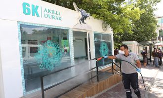 Bolu Belediyesi koronavirüs ile mücadelede taviz vermiyor