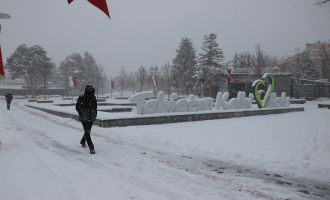 BOLU beyaz örtüyle kaplandı