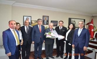 Bolu Defterdarı Zekai DEDE, BESOB’u Ziyaret Etti