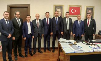Bolu Milletvekili Yüksel Coşkunyürek önemli temaslarda bulundu .......