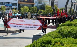 Bolu'da 19 Eylül Gaziler Günü törenle kutlandı..