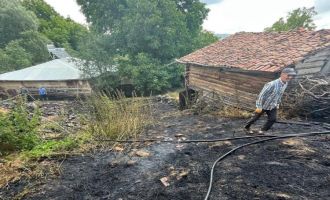 Bolu'da 2 köy ve 1 mahallede ot yangını