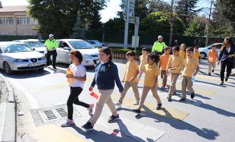 Bolu’da 450 polisle ‘Yaya geçidi nöbeti’