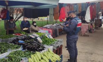 Bolu’da, bin 90 personelle korona virüs denetimi