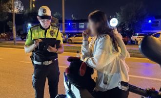 Bolu’da gece denetiminde motosikletlilere hayati uyarı...