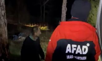 Bolu’da kaybolan zihinsel engelli vatandaş 20 saat sonra sağ bulundu