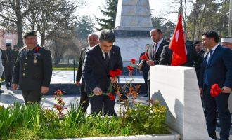 Bolu'da kutlu zaferin şehitleri 111'inci yılında anıldı............