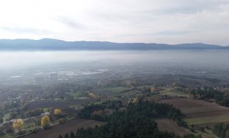 Bolu'da ‘sis denizi’ manzarası mest etti
