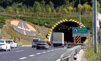 Bolu’da, TEM Otoyolu İstanbul yönü 26 gün trafiğe kapalı 