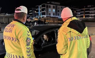 Bolu'da trafik denetimlerinde 4 bin 546 sürücüye ceza kesildi