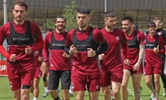 Boluspor, Bandırmaspor maçı hazırlıklarını sürdürüyor....