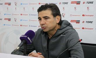 Boluspor Teknik Direktörü Osman Özköylü: ‘Oynayarak ve mücadele ederek kaybettik’