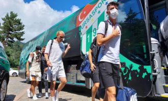 Bursaspor ikinci etap kamp için Bolu’ya gitti