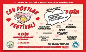‘Can Dostlar Festivali’ 5 Ekim’de gerçekleşecek