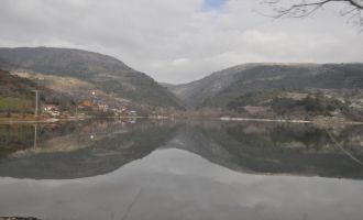 Çubuk Gölü'nde mest eden manzara….