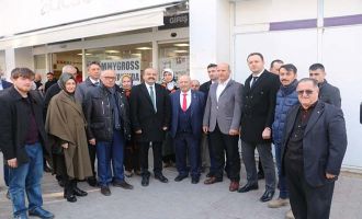 'CUMHUR İTTİFAKI' SAHAYA İNDİ 