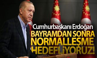 Cumhurbaşkanı Erdoğan: 'Salgını yatay seyre geçirmeye başladığımızı görüyoruz'