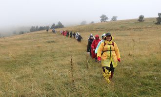 Doğaseverler Köroğlu Şelalesi’ne yürüdü