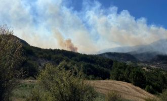 Eceabat, Göynük, Gördes'teki yangın bölgelerine 14 uçak ve 31 helikopter sevk edildi