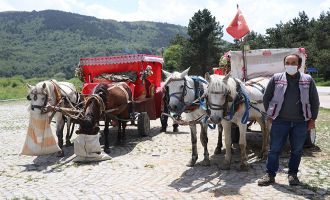 Faytonculuktan geçimini sağlayan köylüler, Abant’ın eski günlerine dönmesini bekliyor