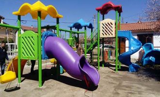 Göynük’te oyun gruplarını yenileme çalışmaları tamamlandı