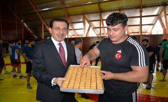 Grekoromen Güreş Milli Takımı'nın Bolu kampı 