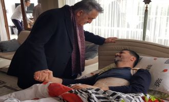 Hayati Yazıcı başkan Doğanay’ı ziyaret etti