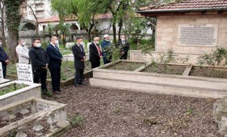 İlk Mecliste Bolu Mebusu olarak görev yapan Abdullah Efendinin mezarı ziyaret edildi