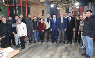 İYİ PARTİ HEYETİ BASIN MENSUPLARIYLA BULUŞTU.......