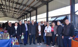 İYİ PARTİ TEŞKİLATLARI GÖKÇESU’YA ÇIKARTMA YAPTI