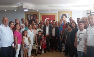 İYİ Partinin bayramlaşma törenine yoğun bir katılım oldu