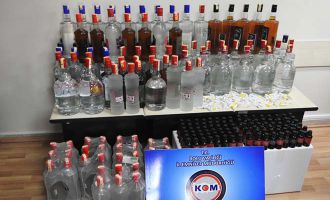 Kaçak içki azalacağına artıyor…