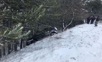Kartalkaya yolunda kaza yapan Ilıcalı’nın kızları yara almadan kurtuldu