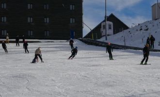 Kartalkaya’da kayak sezonu açıldı….