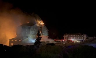 Kartalkaya’da otel yangını: Ölü ve yaralılar var