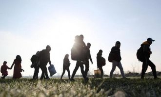 Kontrol noktasından kaçan minibüste 14 düzensiz göçmen çıktı