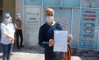 Korona virüsü yenen sağlık memurundan, mesai arkadaşlarına duygulandıran mektup