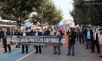 Memur-Sen Fransa Cumhurbaşkanı Emmanuel Macron’u protesto etti