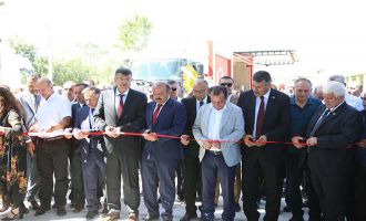 Mısır kurutma tesisinin açılışı yapıldı 